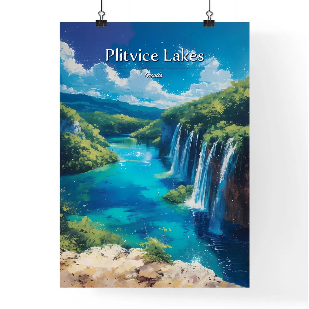 Plitvice Lakes National Park Poster