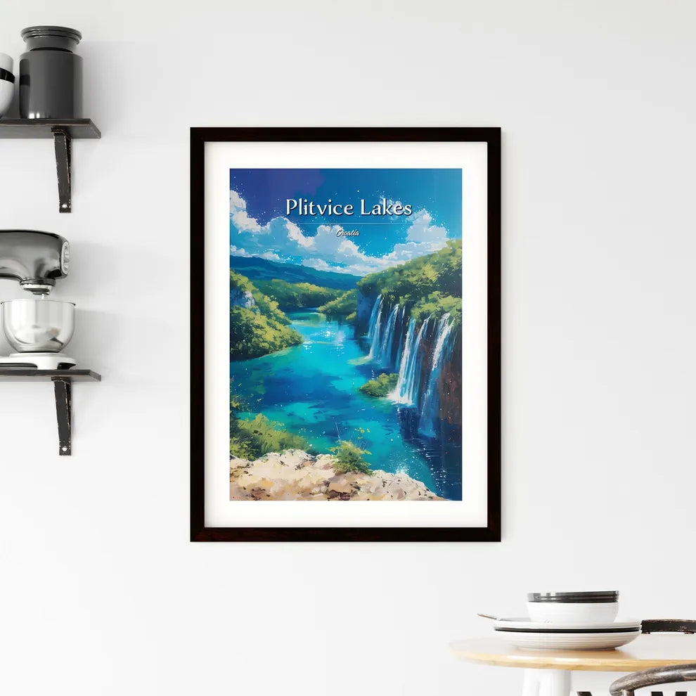 Plitvice Lakes National Park Framed Print