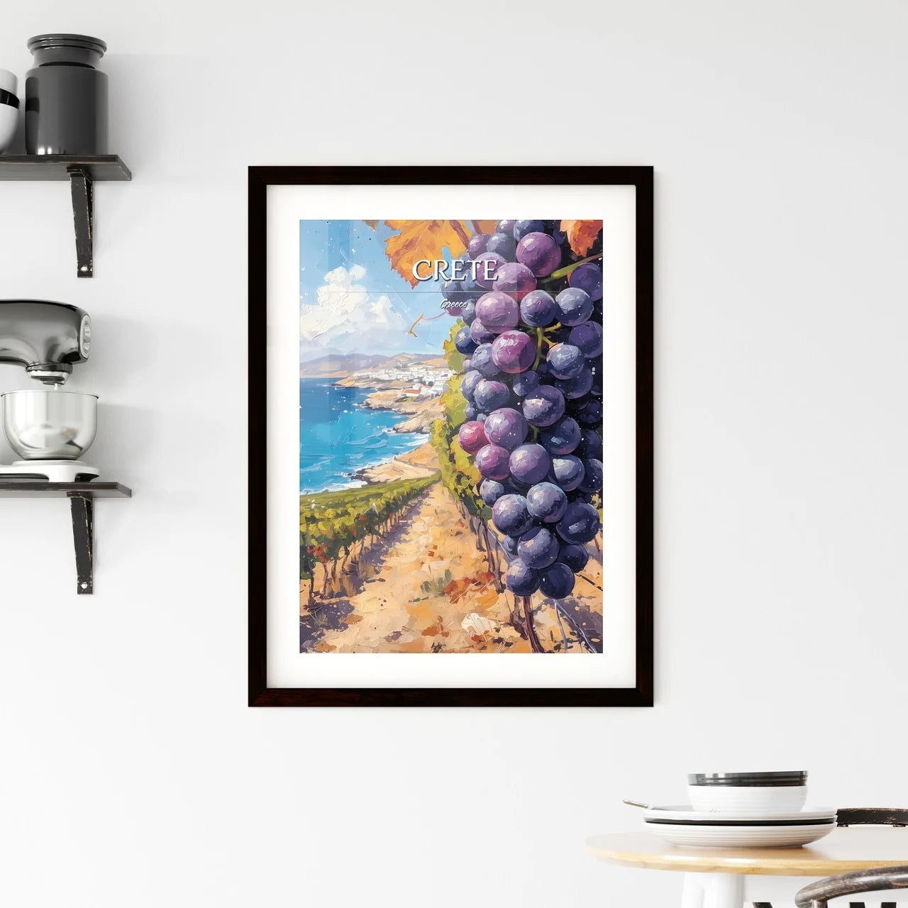 Crete Framed Print