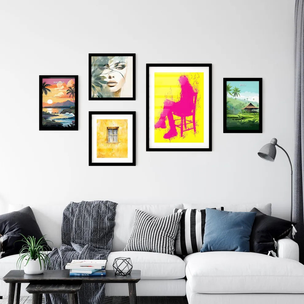 Vectorial illustration of vintage flames - A Wall Art