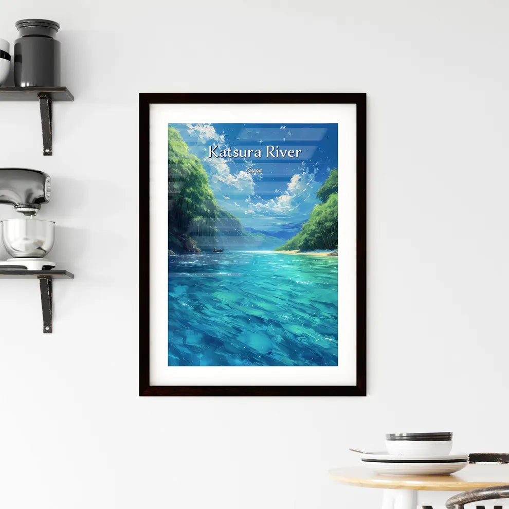 Katsura River Framed Print