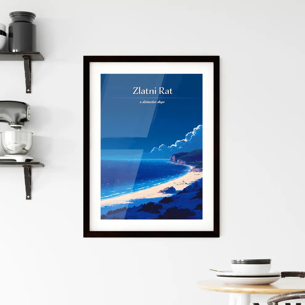 Zlatni Rat (Golden Horn Beach) - Art print o Framed Print