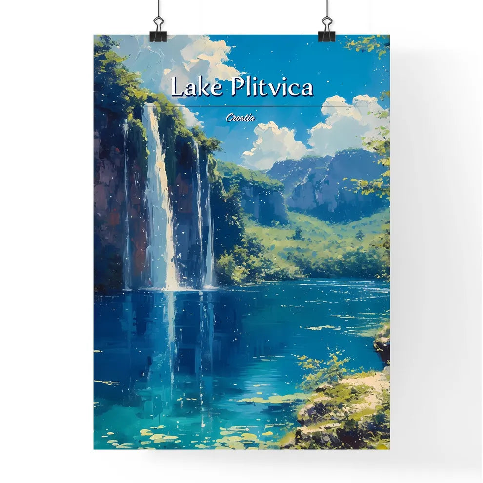 Lake Plitvica Poster