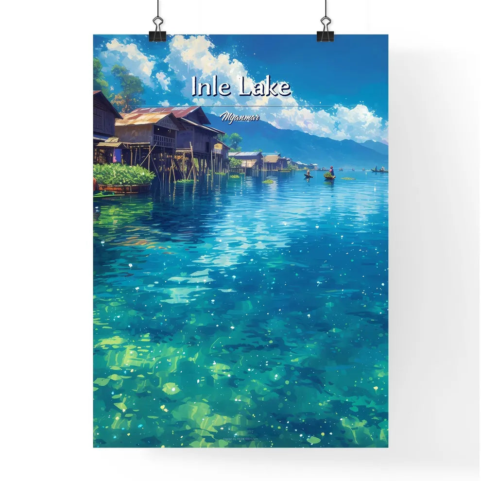 Inle Lake Poster