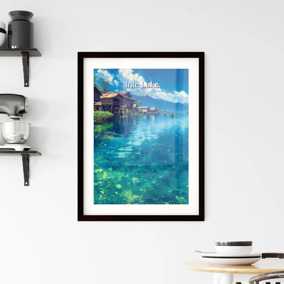 Inle Lake Framed Print