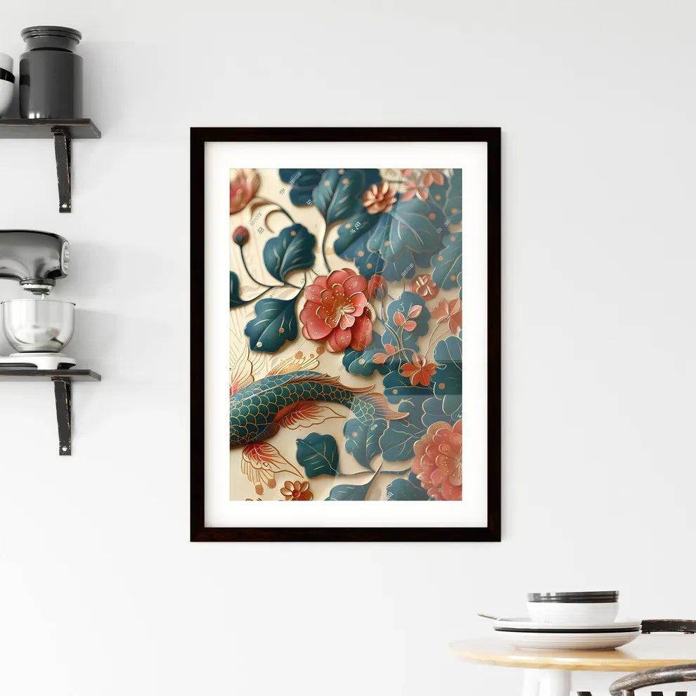 Pattern design Framed Print