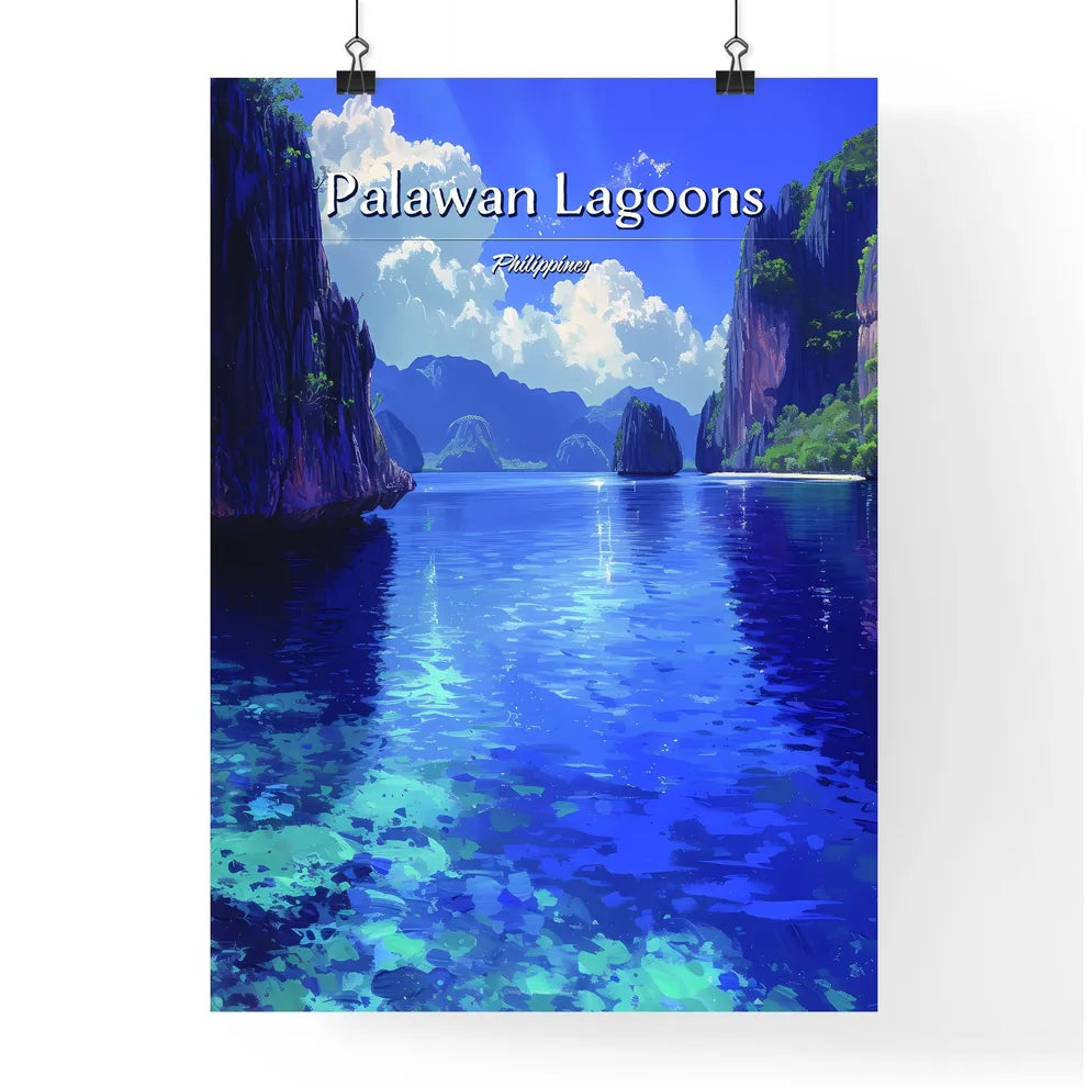 Palawan Lagoons Poster