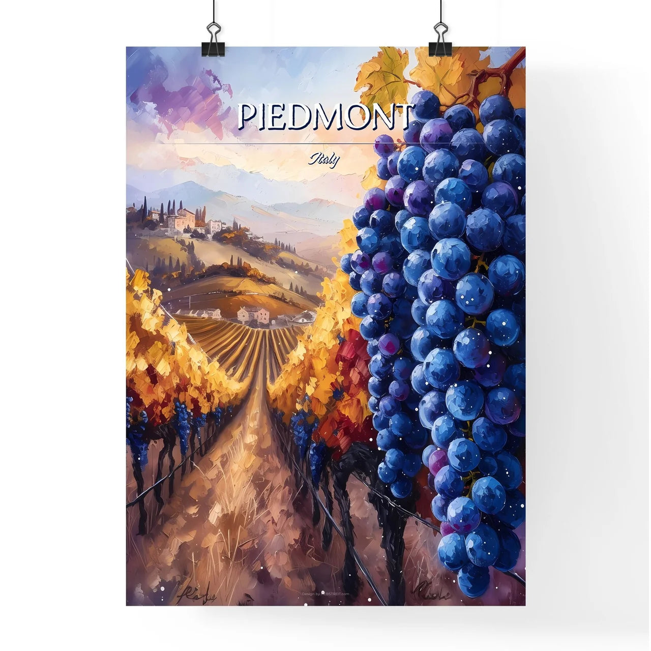Piedmont Poster