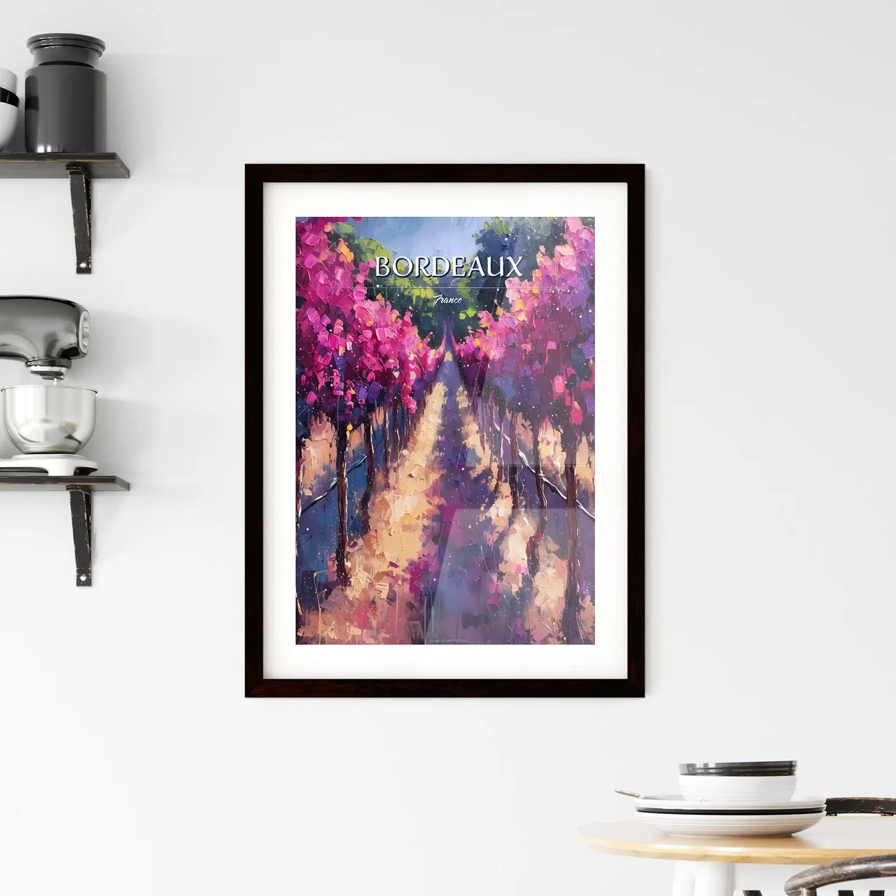 Bordeaux Framed Print
