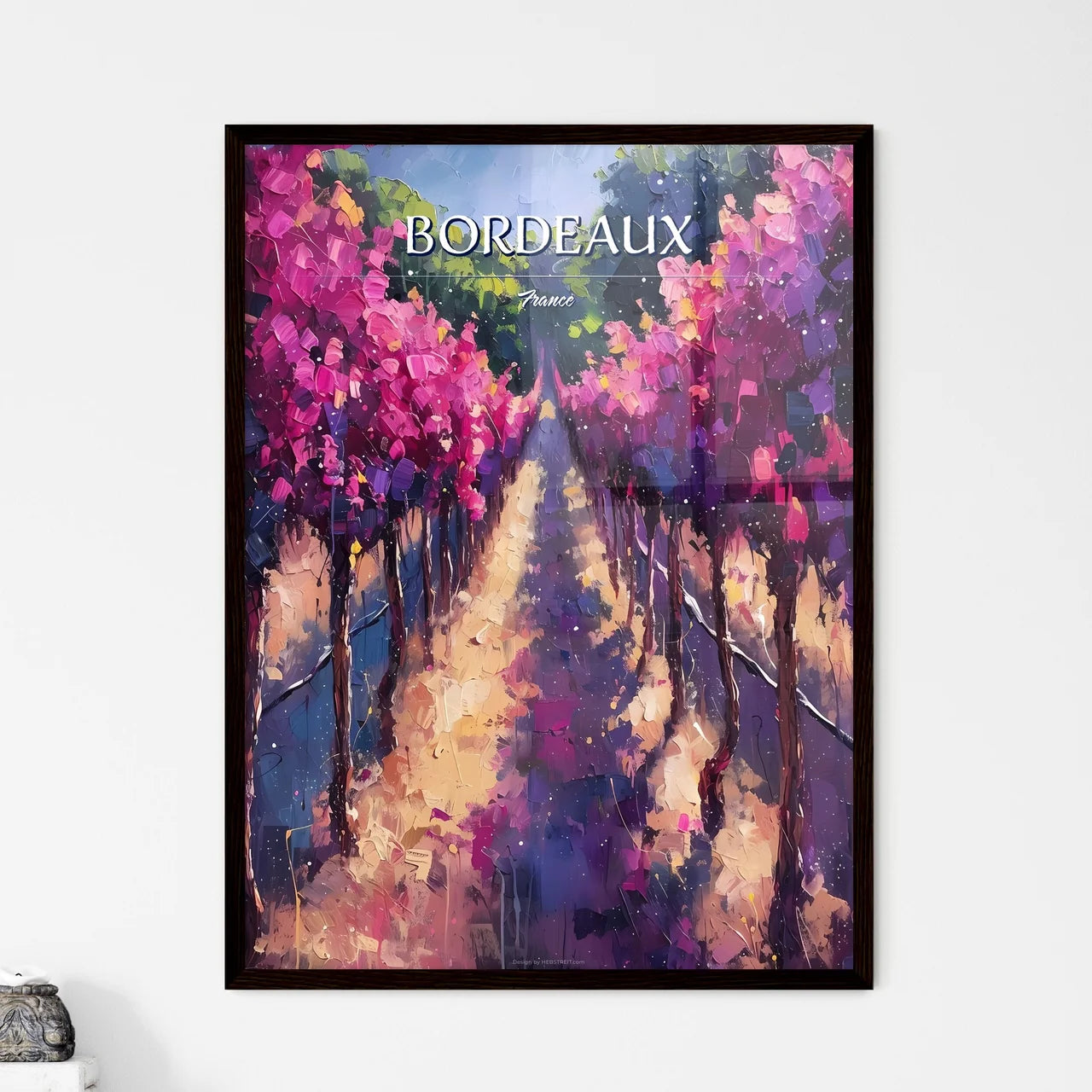 Bordeaux - Framed Art Print