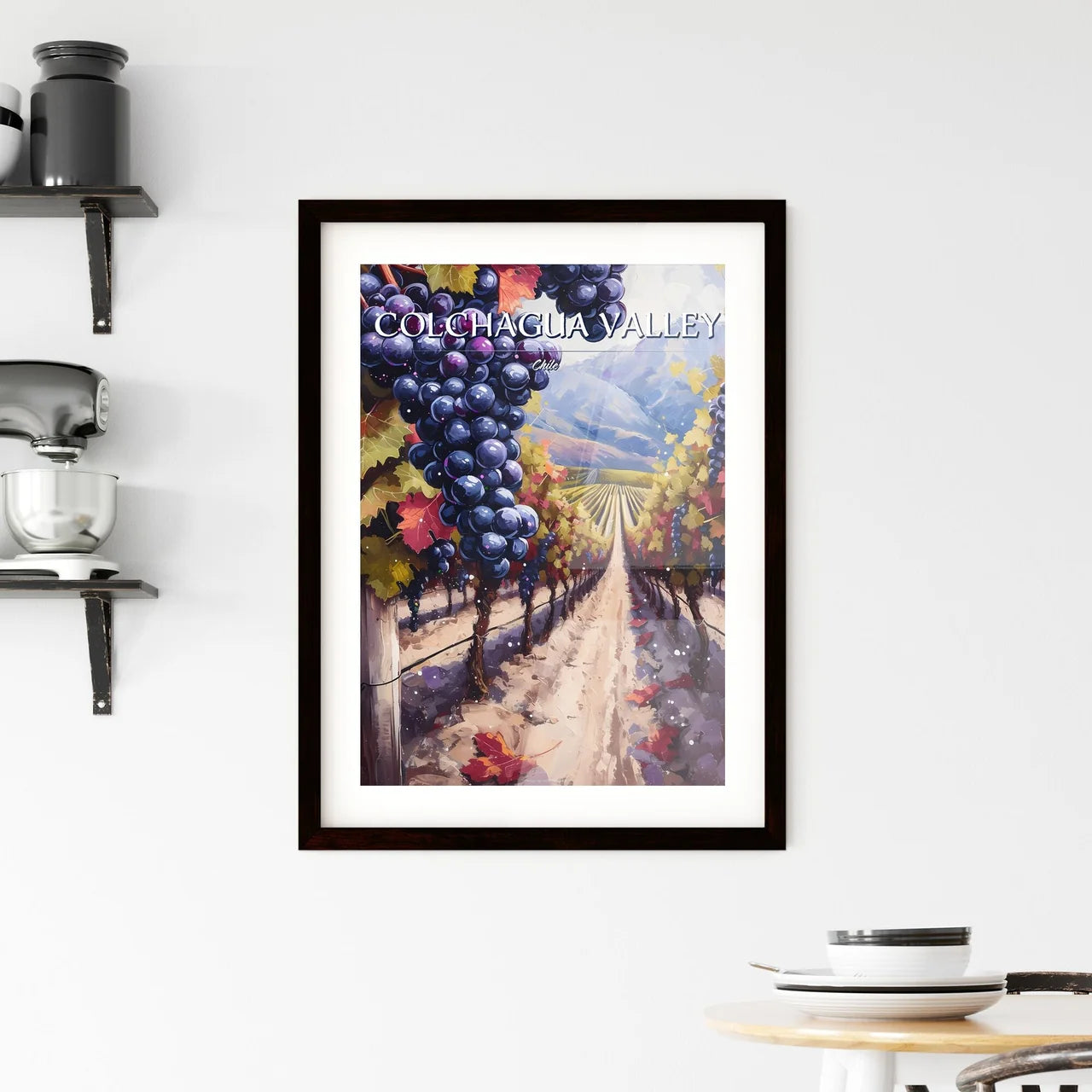 Colchagua Valley Framed Print