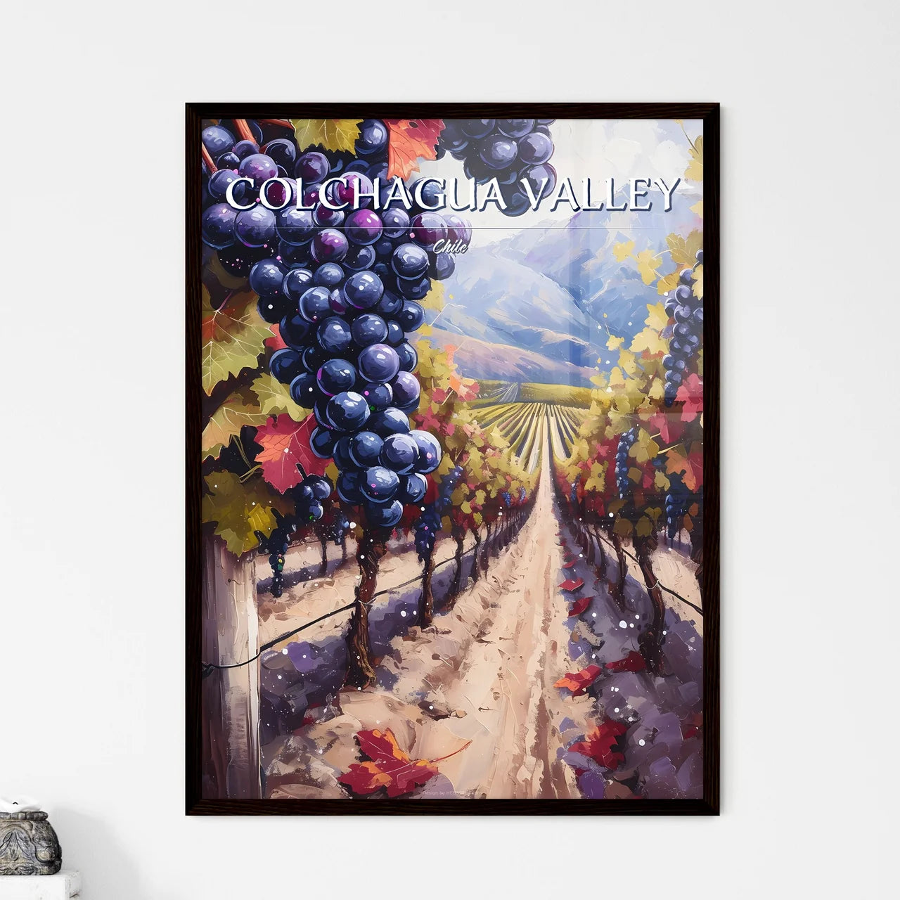 Colchagua Valley - Framed Art Print