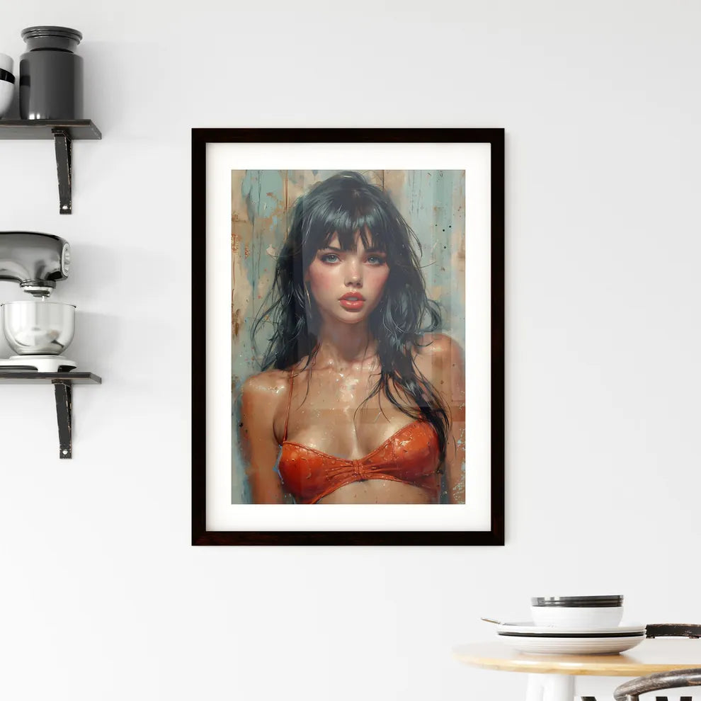 Grown up in Viva Las Vegas - Art print of a  Framed Print