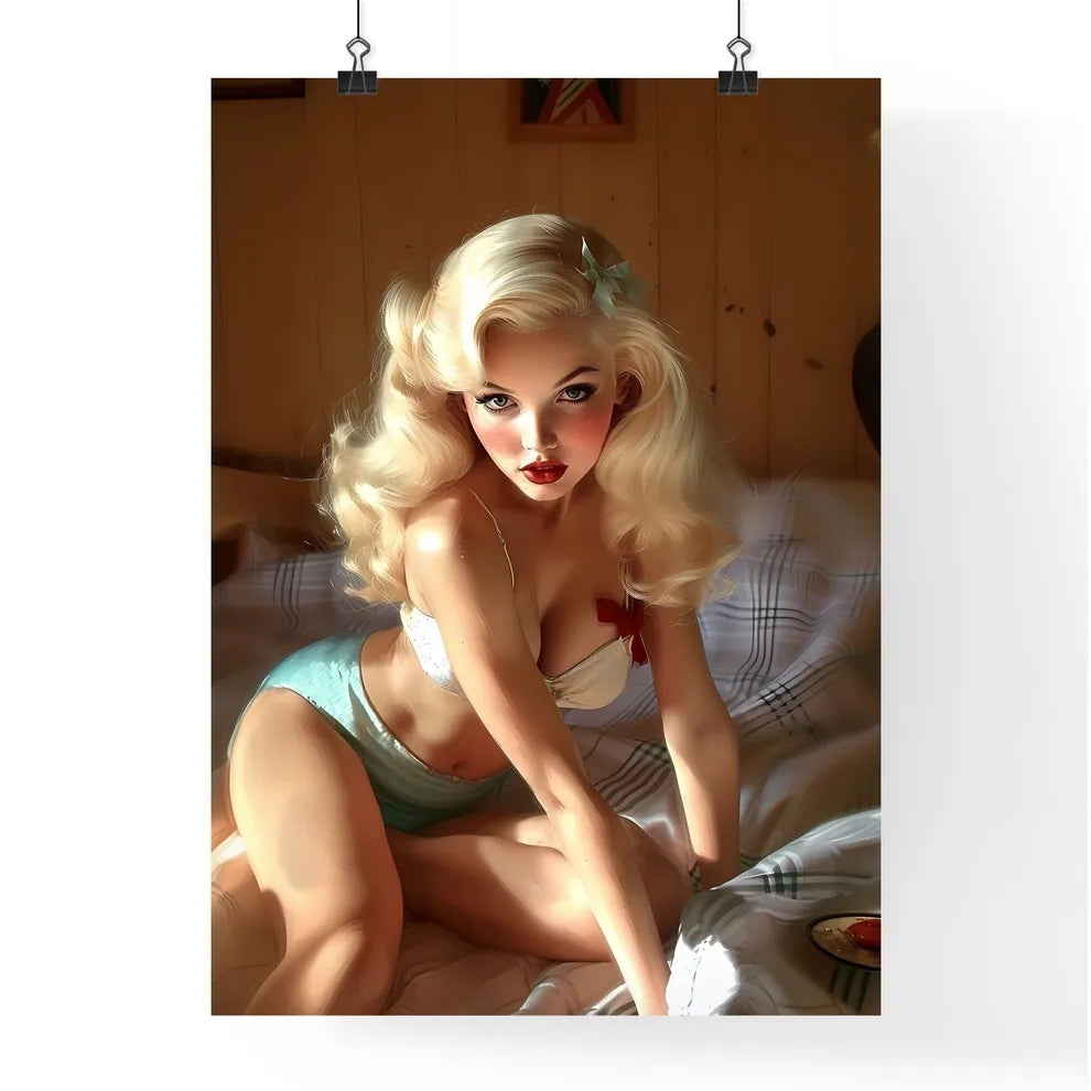 Pin up style Poster