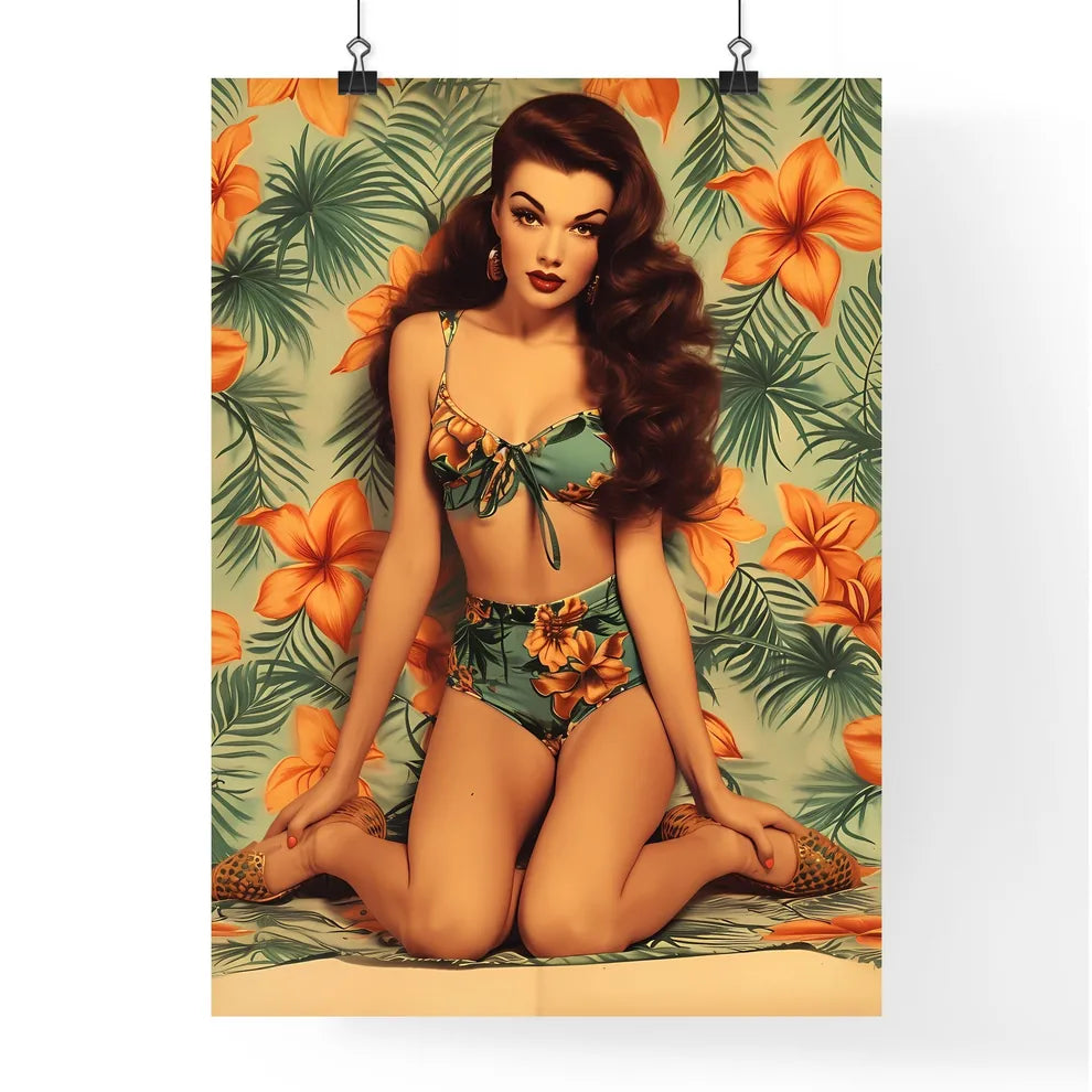 American pin up Poster