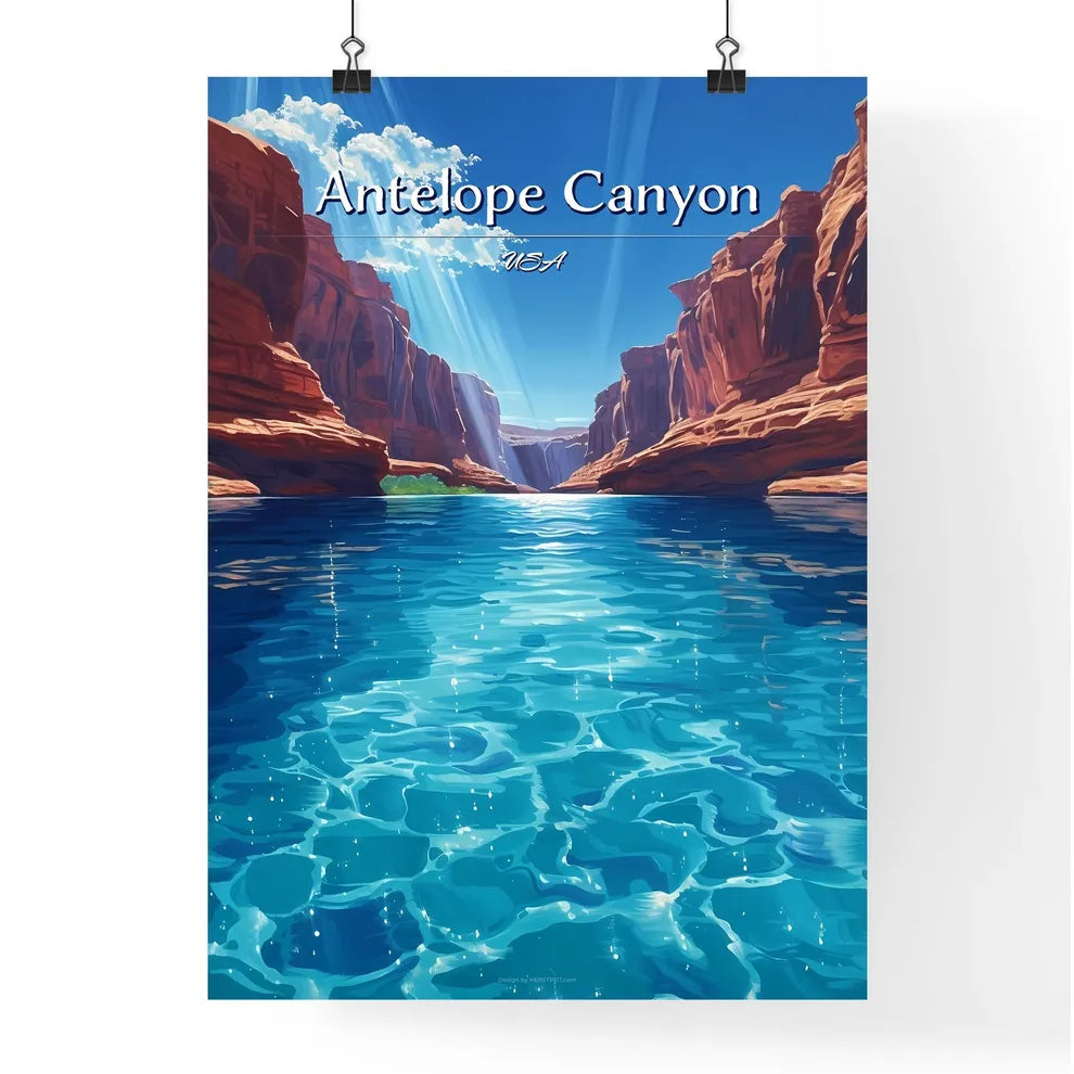 Antelope Canyon Poster