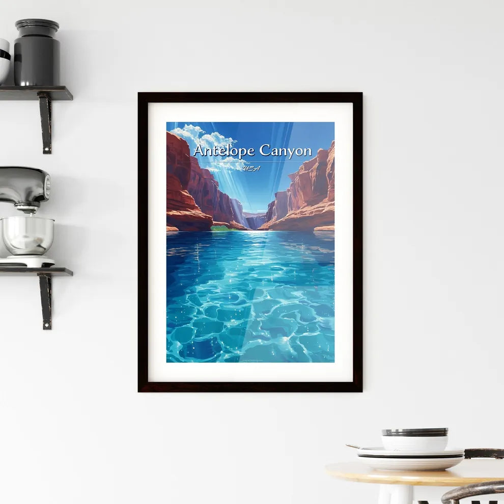 Antelope Canyon Framed Print