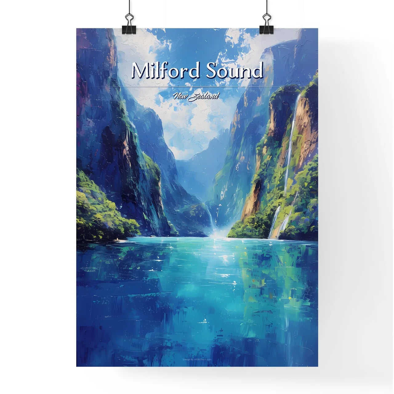 Milford Sound Poster