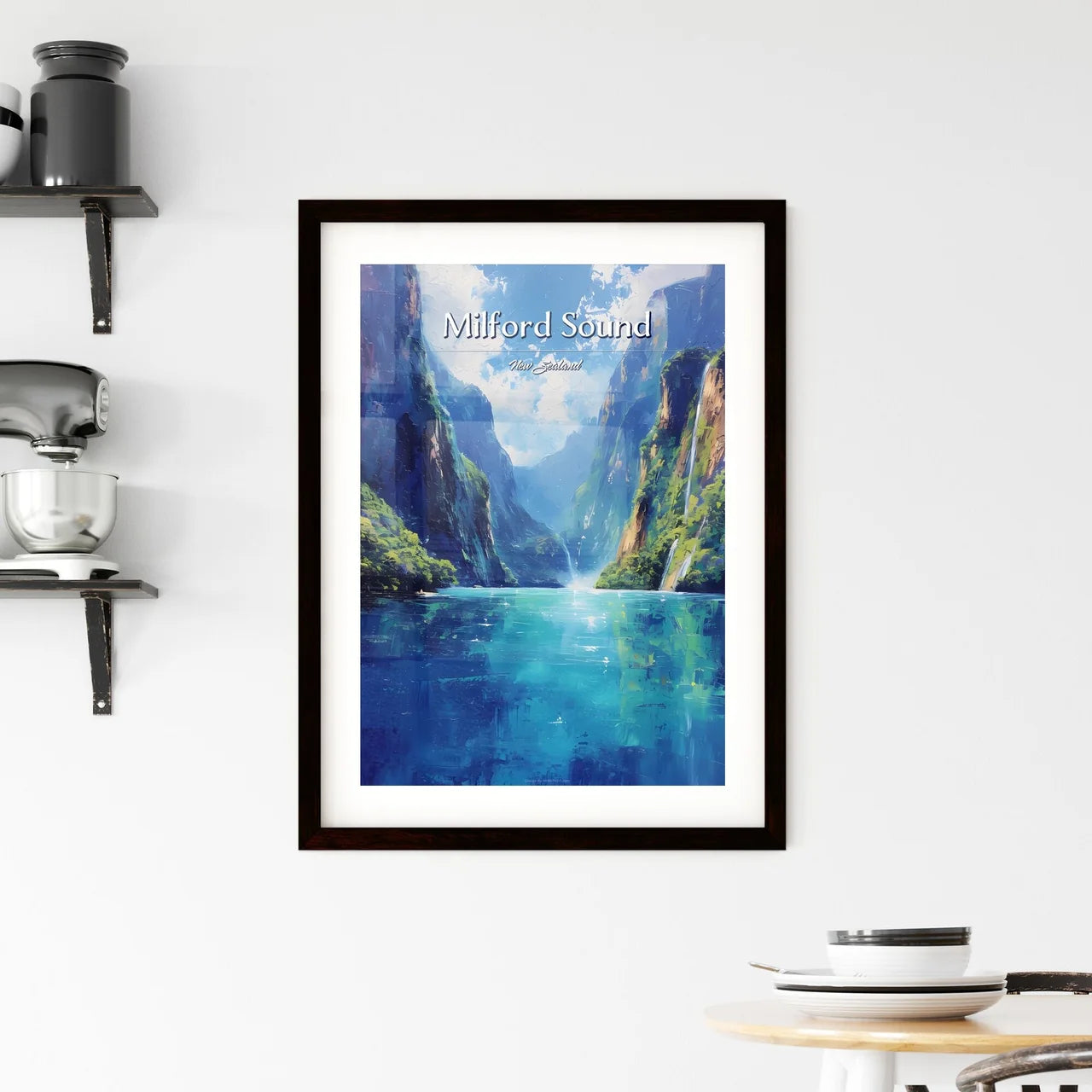 Milford Sound Framed Print