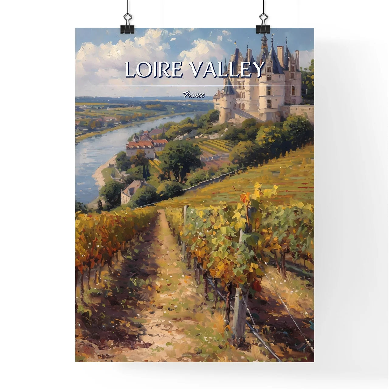 Loire Valley Poster