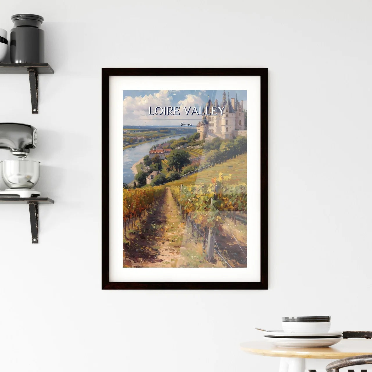 Loire Valley Framed Print