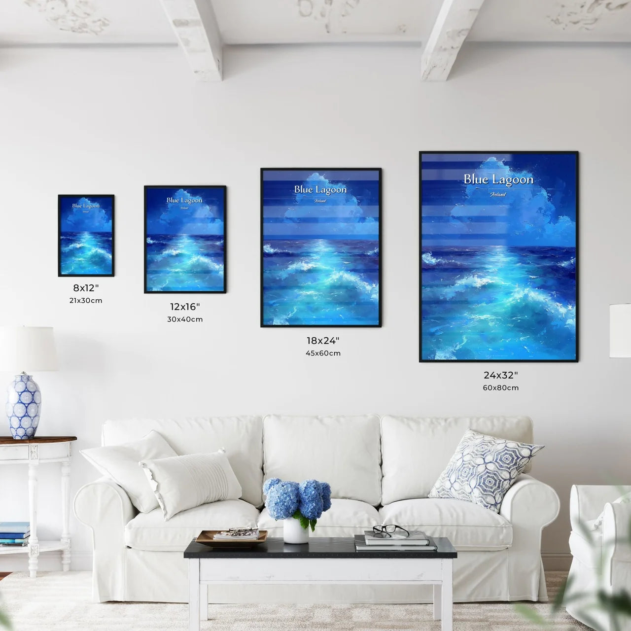 Blue Lagoon - Kitchen Hangings