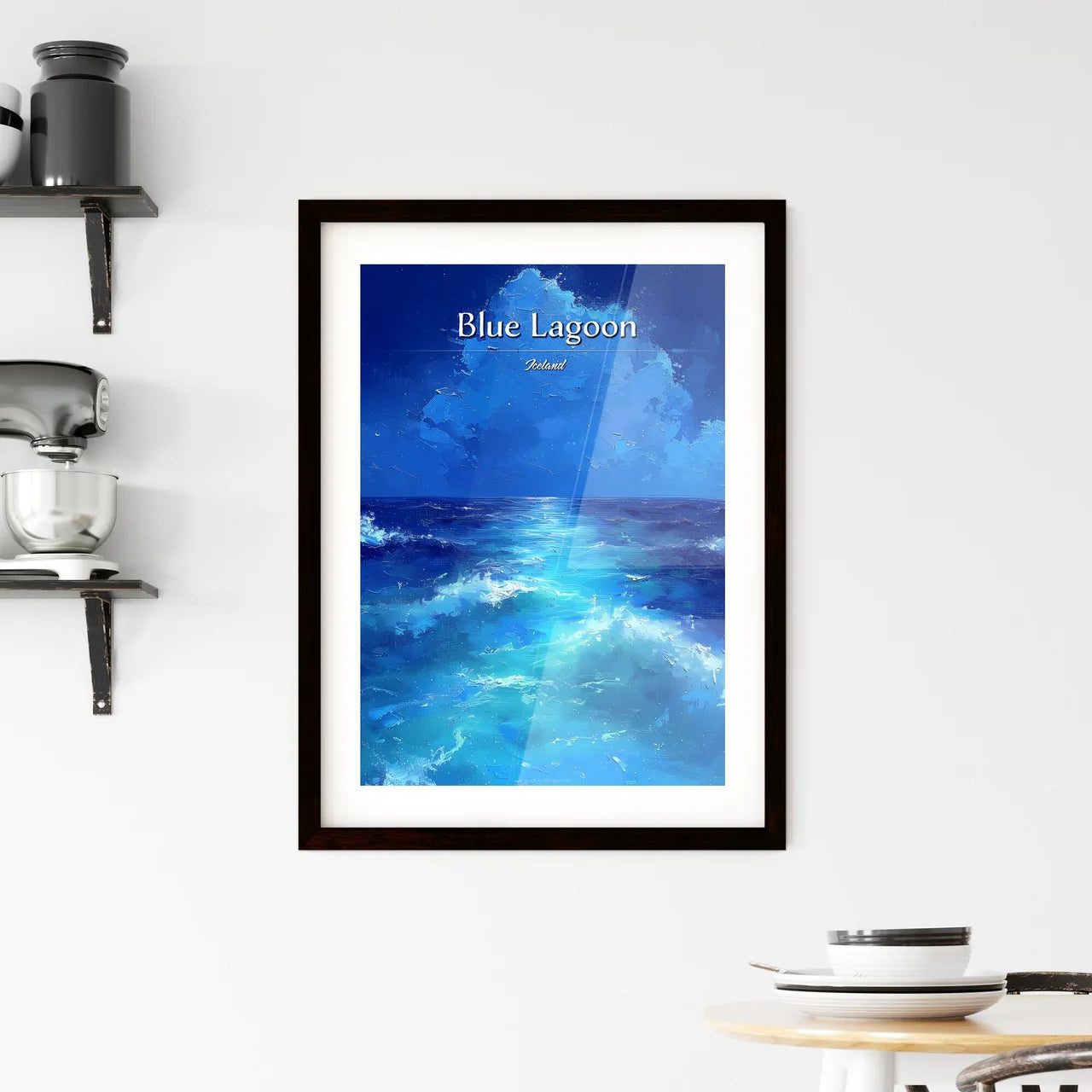 Blue Lagoon Framed Print
