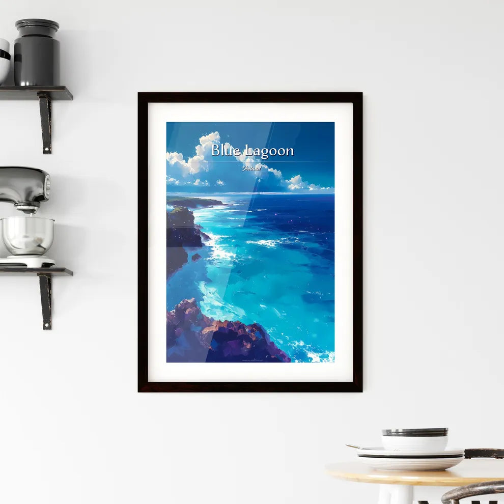Blue Lagoon Framed Print