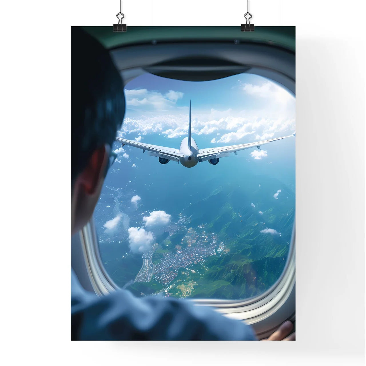 Take a break from the rush - Art print of a  Poster