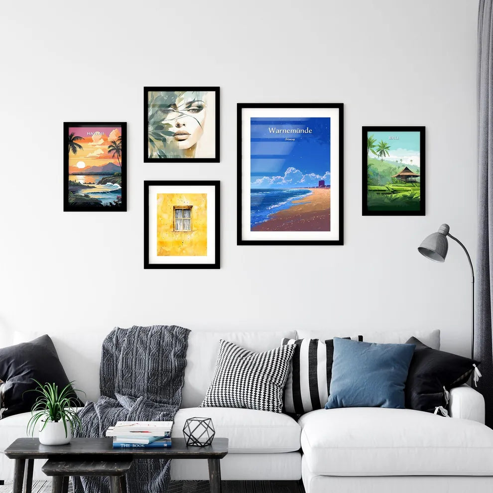 Warnemünde Beach Wall Art