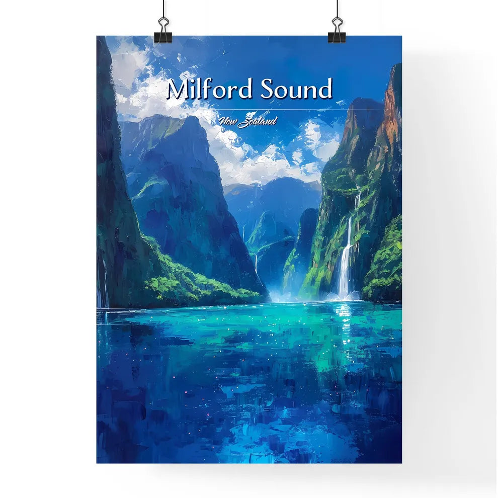 Milford Sound Poster