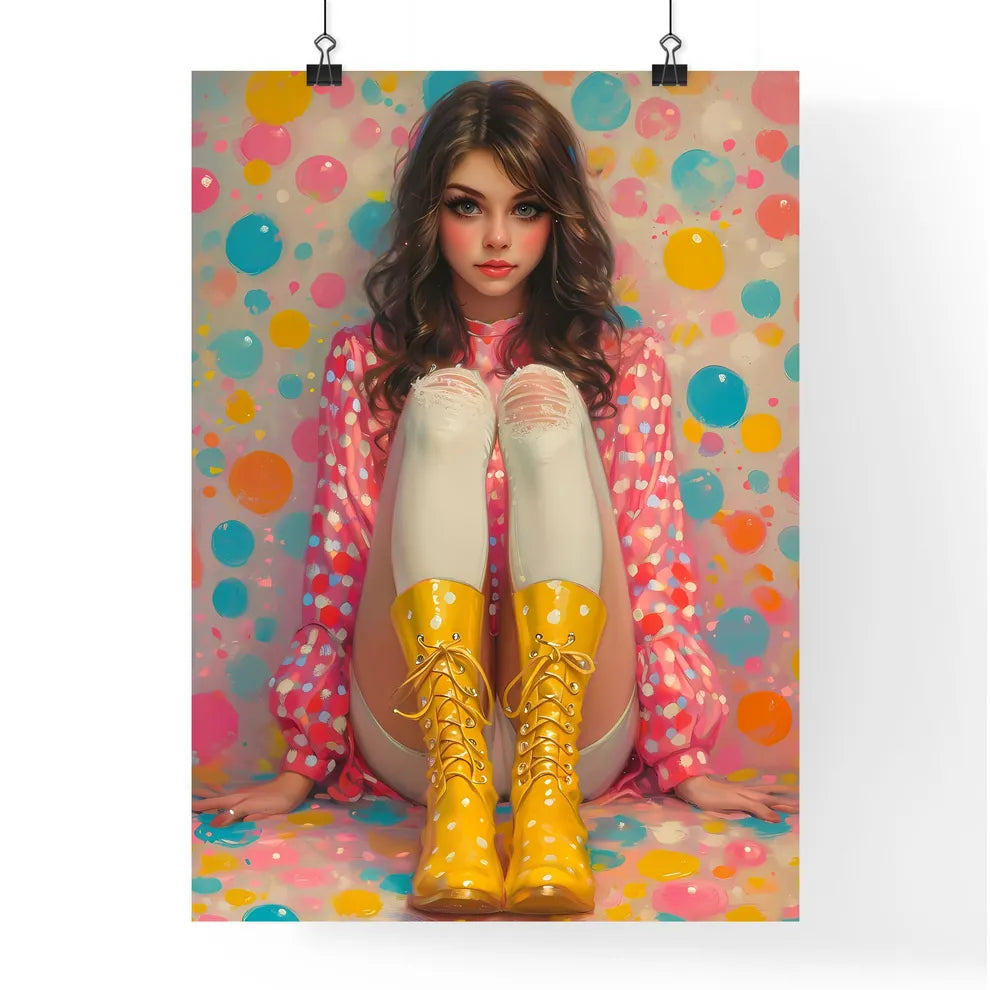 American pin up Poster