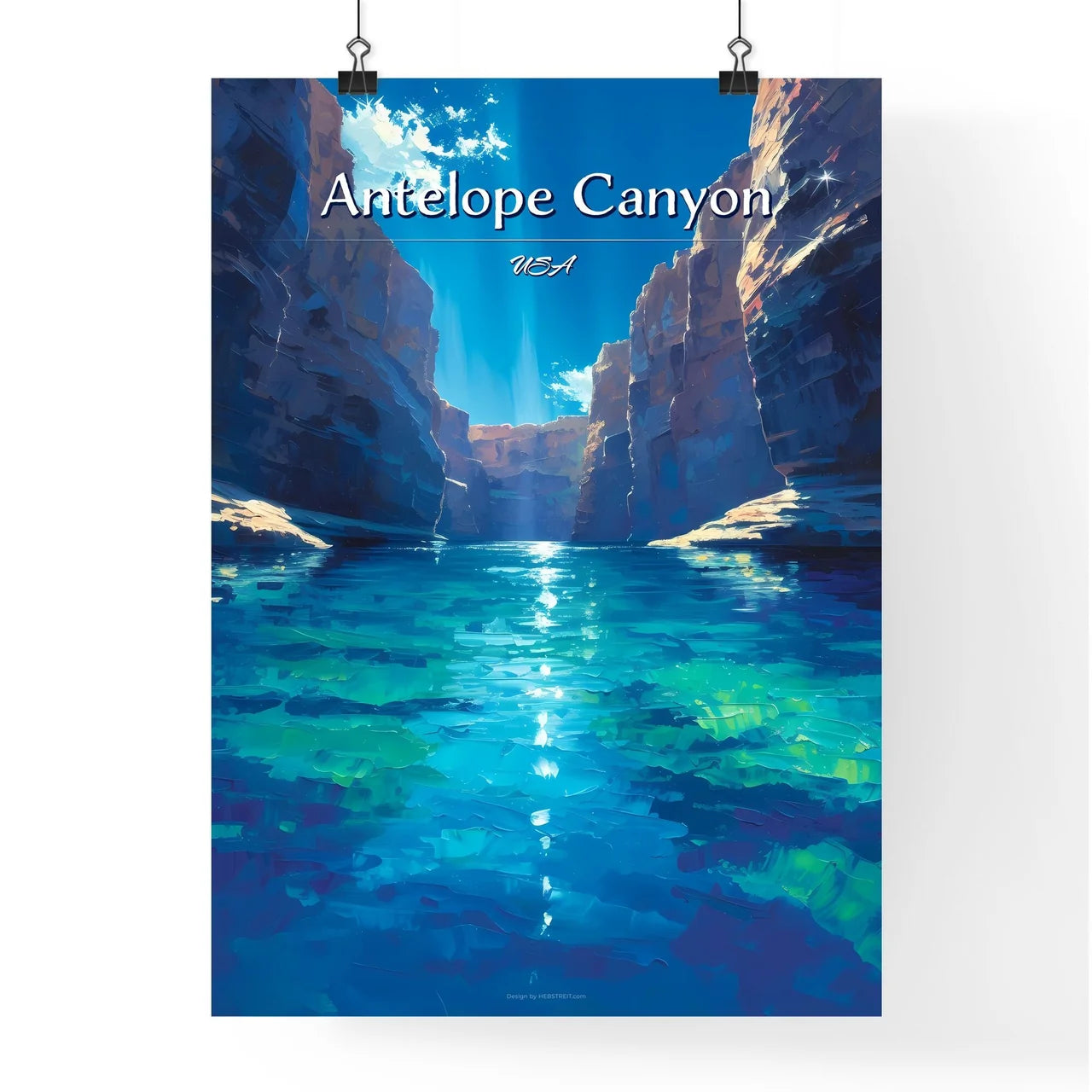 Antelope Canyon Poster