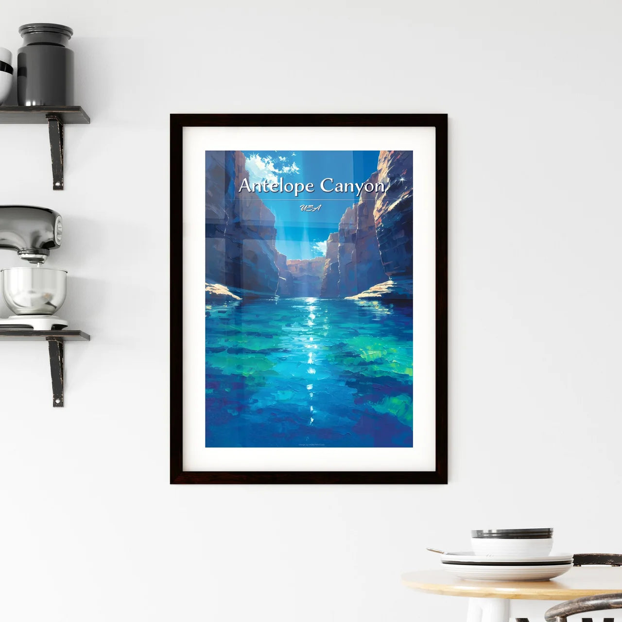 Antelope Canyon Framed Print