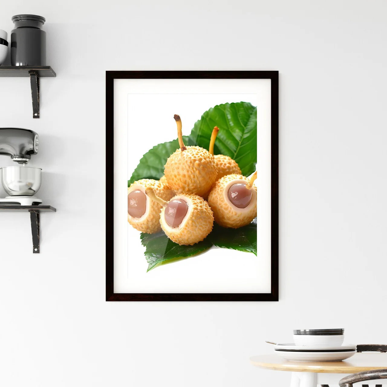 Longan Framed Print