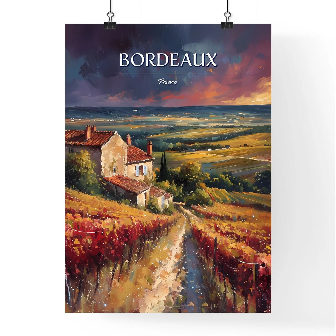 Bordeaux Poster