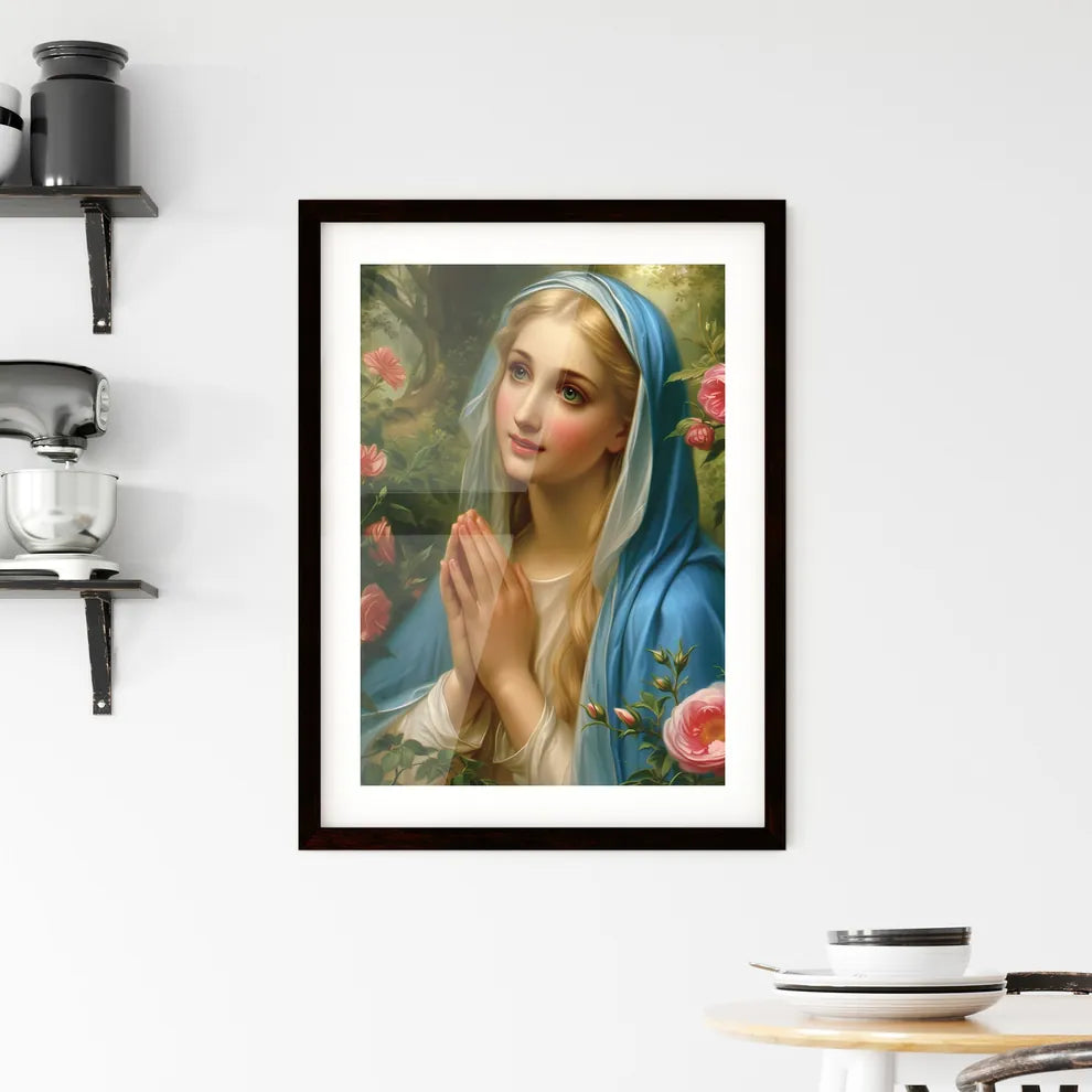 Holy Mary Framed Print