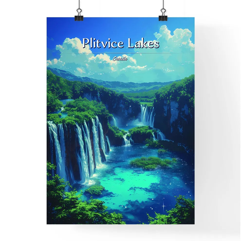 Plitvice Lakes National Park Poster
