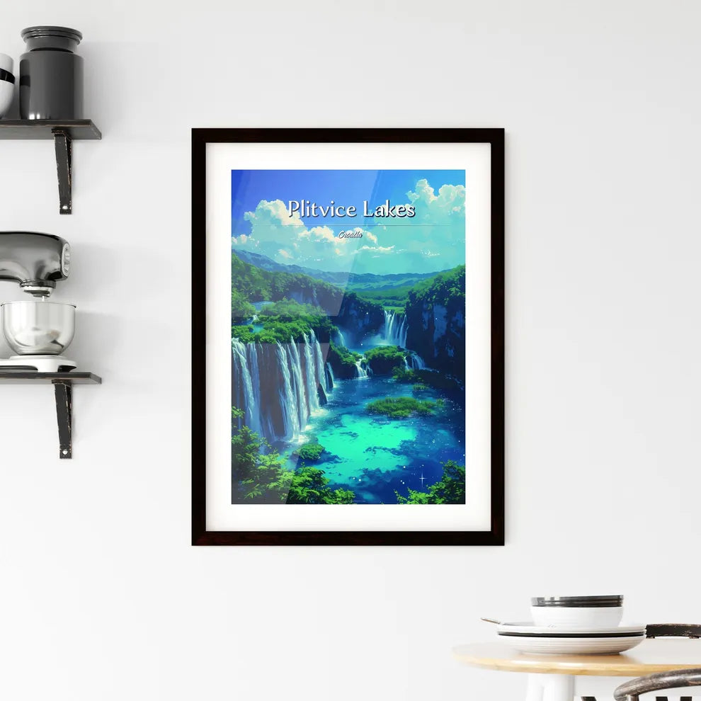 Plitvice Lakes National Park Framed Print