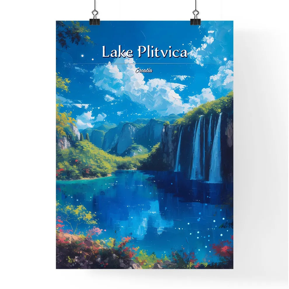 Lake Plitvica Poster