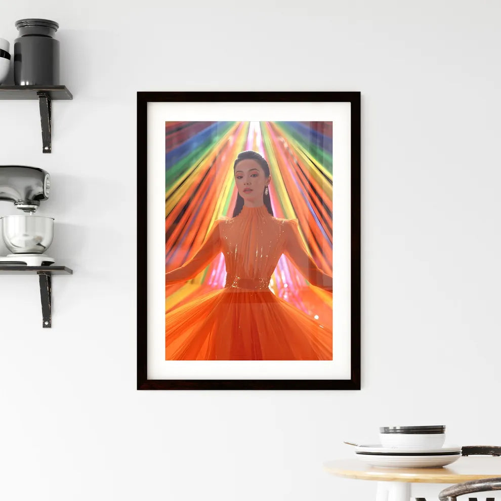 Posters and announcements design - Art print Framed Print