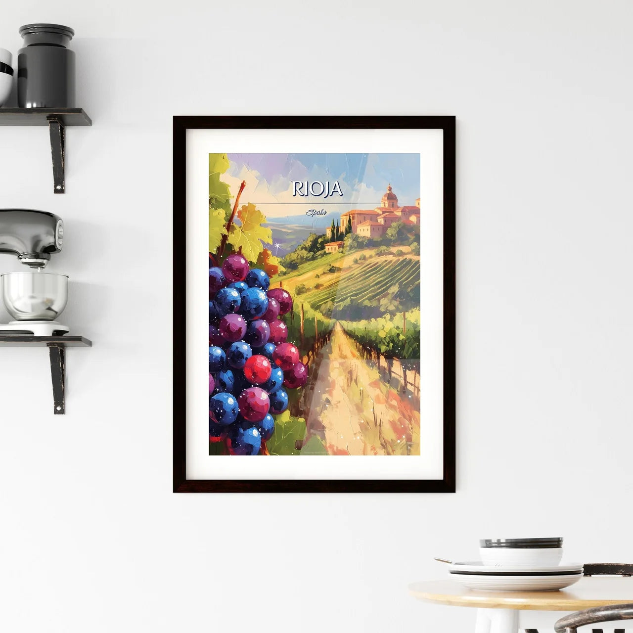 Rioja Framed Print
