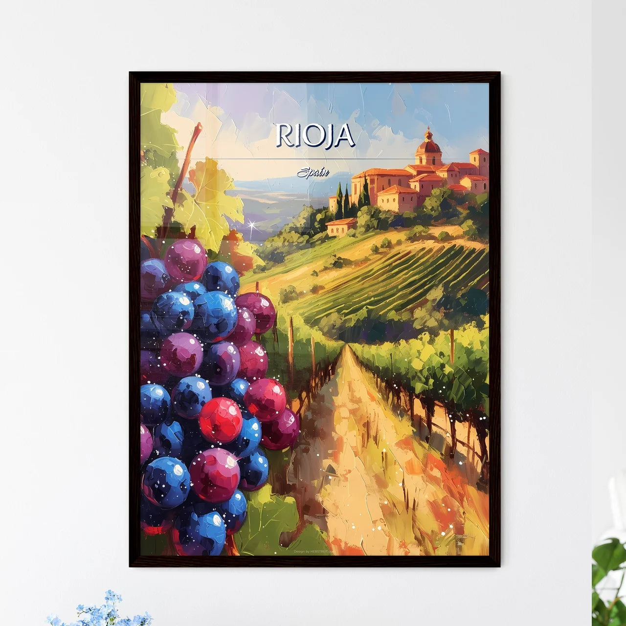 Rioja - Framed Art Print