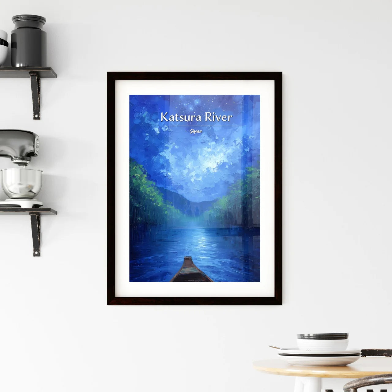 Katsura River Framed Print