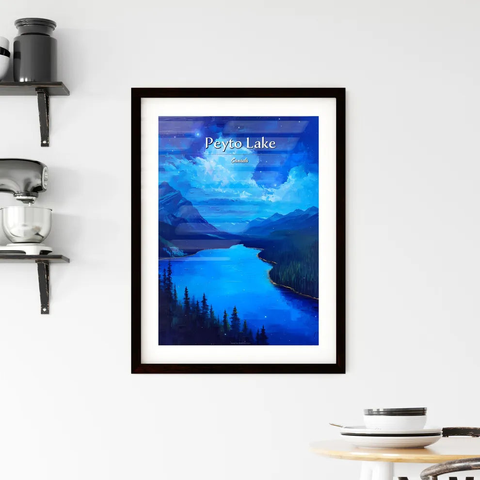 Peyto Lake Framed Print