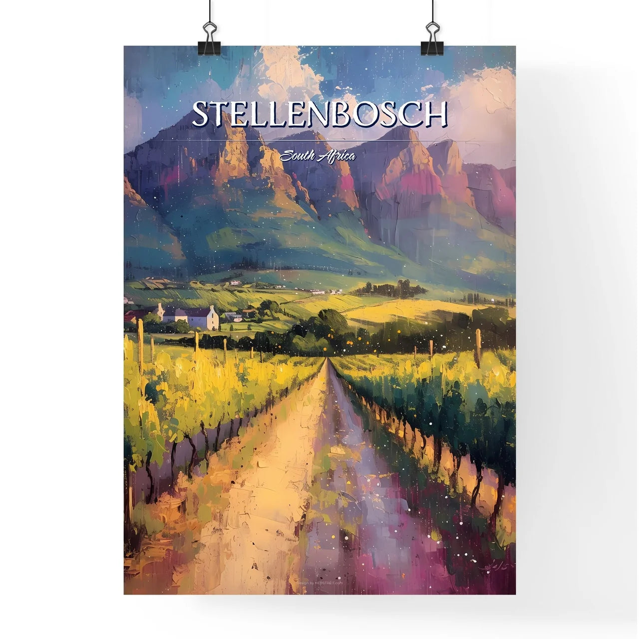 Stellenbosch Poster