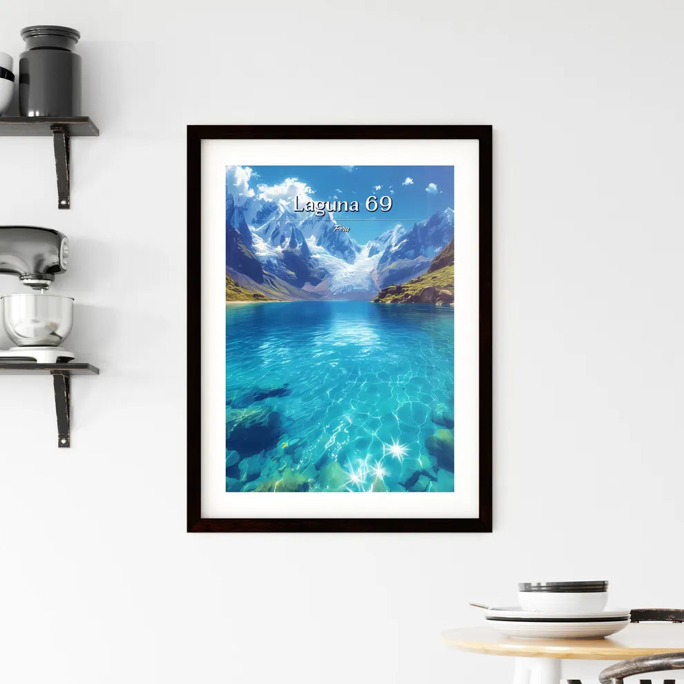 Laguna 69 Framed Print
