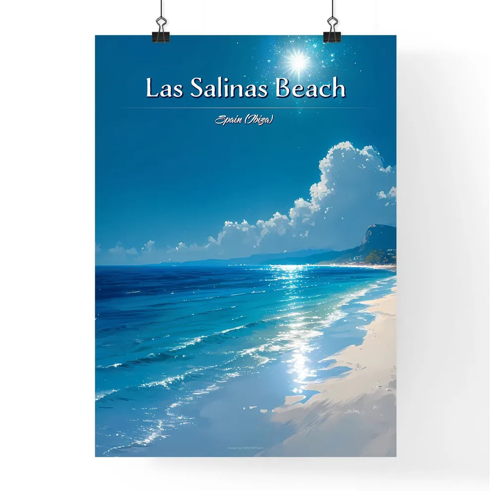 Las Salinas Beach Poster