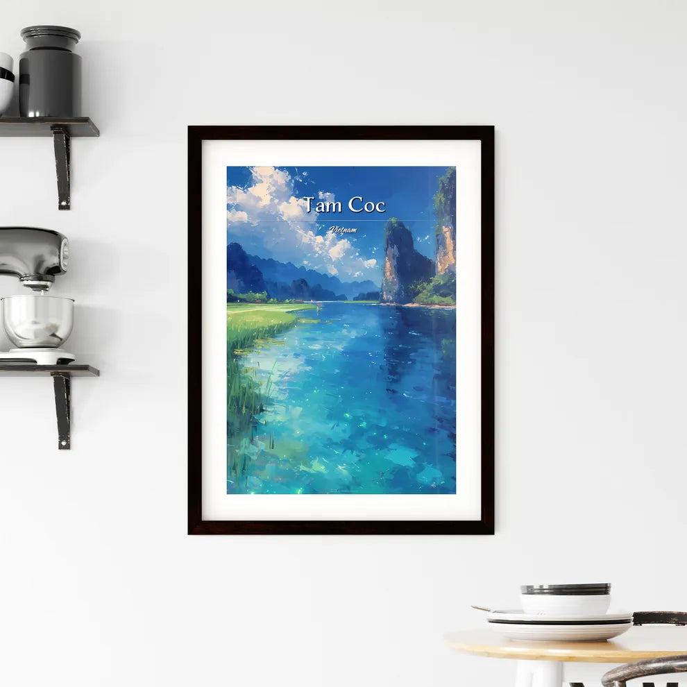 Tam Coc Framed Print