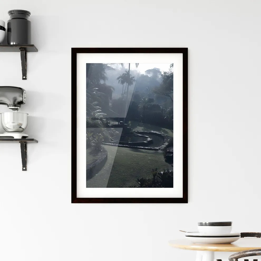 Ground level Framed Print
